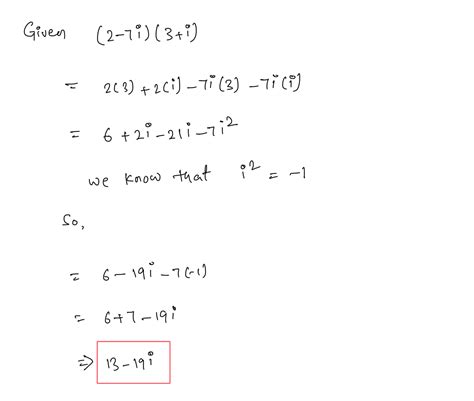 Solved Write The Following Expression As A Single Complex Number 2