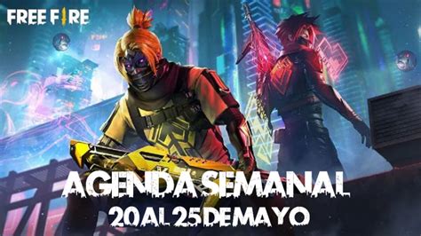 Free Fire Agenda Semanal Del 20 Al 25 De Mayo TyC Sports