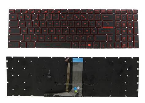 Klawiatura Msi Gl Gl Gl Gl Gv Led Red Fr