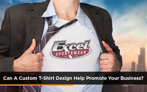 Can A Custom T Shirt Design Help Promote Your Business