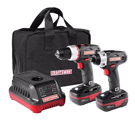 Craftsman C3 192 Volt Drill Impact Driver Combo Kit 450000 En