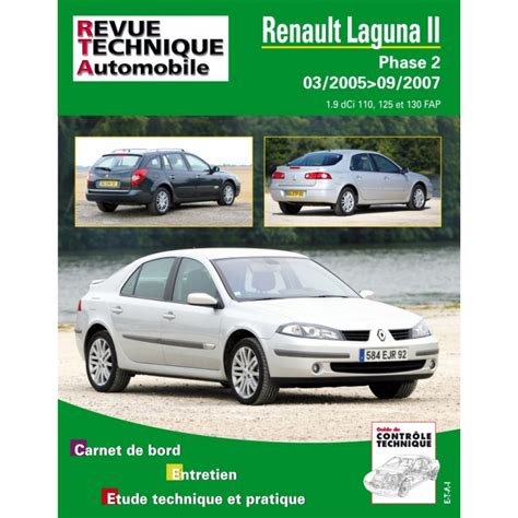 Rta Pdf Renault Laguna Ii Phase Hayon Portes