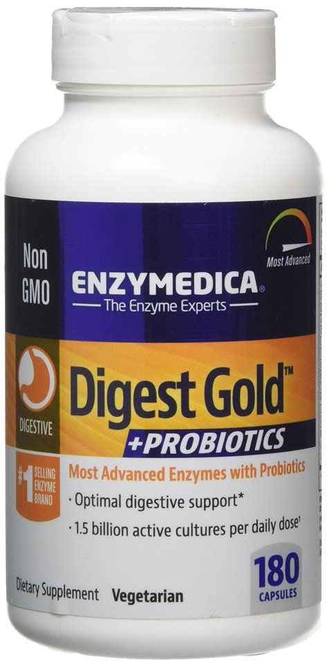 Buy Enzymedica Digest Gold Probiotics 180 Capsules Digestive