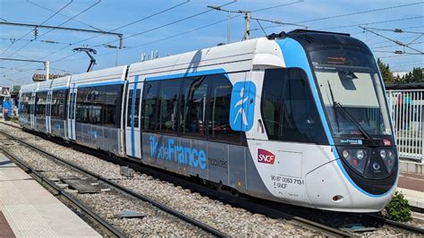 Tramway T4 Île de France Aulnay sous Bois Bondy YouTube