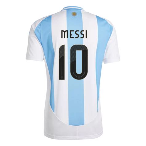 Maillot Messi Argentine Domicile 2024 Sur Foot Fr