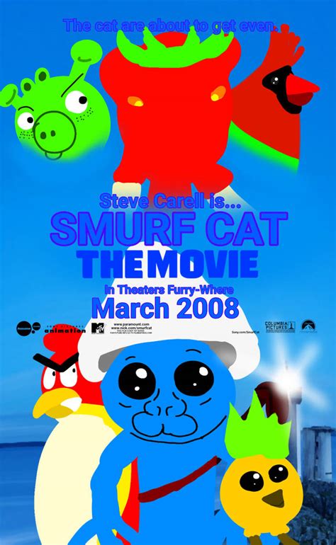 Smurf Cat: The Movie (2008) Poster by AlexTheTetrisFan on DeviantArt