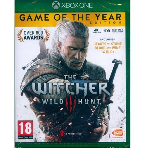 Xbox ONE巫師 3狂獵 年度最佳遊戲版 The Witcher 3 Wild Hunt Game Of Year Edition