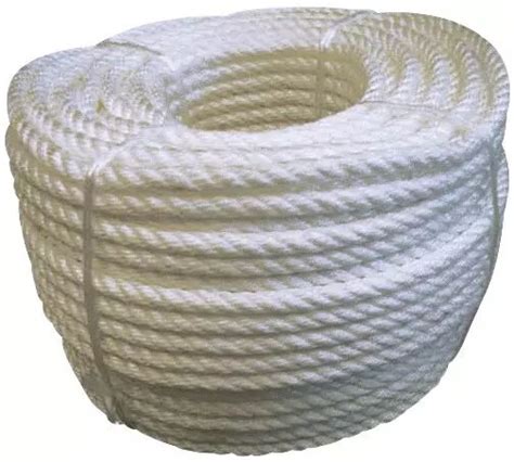 Corde Polypropylene Blanche 14 Mm Rouleau De 25 Metres