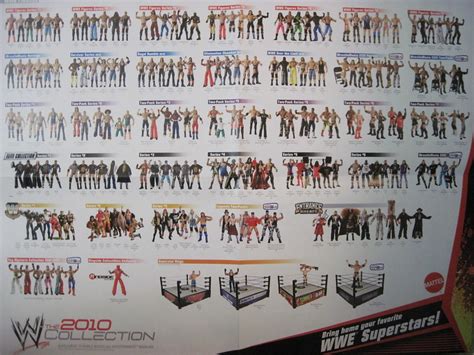 Wwe Mattel Posterschecklists Wwe Figure Forums