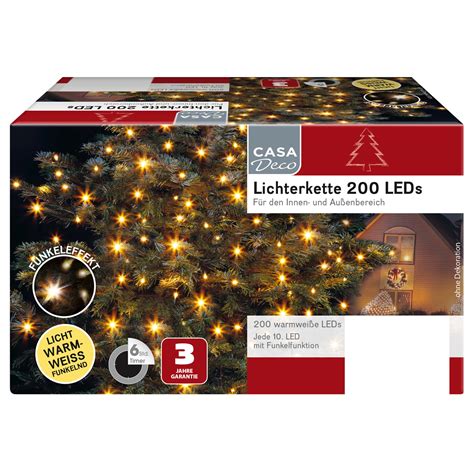 Casa Deco Led Lichterkette Aldi S D