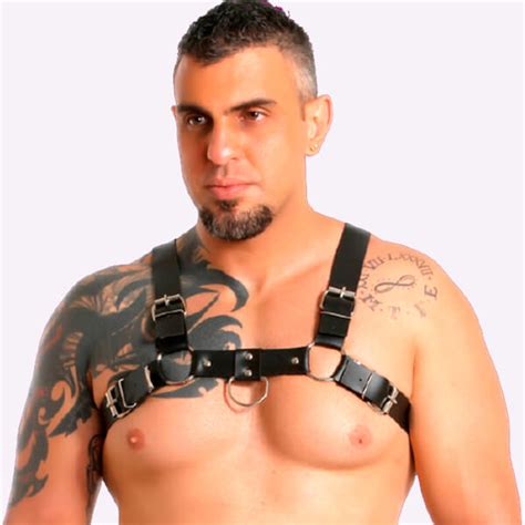 Harness Aquiles Masculino Sex Shop Online Vibra Comigo