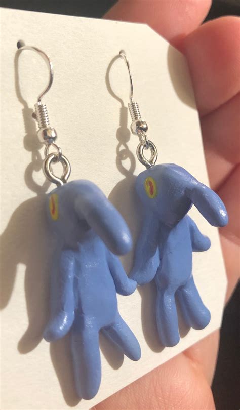 Squidward Bold And Brash Spongebob Hanging Earrings Dangle Etsy