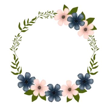 Beautiful Floral Wreath Arranged In Circle Flower Wreath Flower