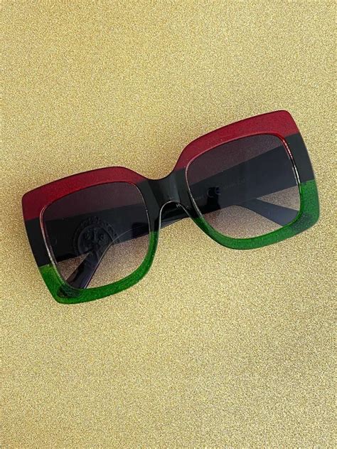 Oversized Square 70s Style Sunglasses St Cyr Vintage