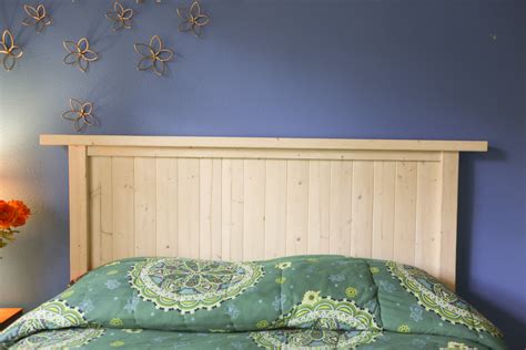 How To Build A Simple Diy Headboard Diy Bedroom Projects