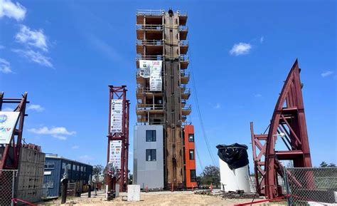 10 Story Timber Rocking Frame Sails Through Seismic Shake Tests