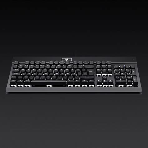 Eagletec KG010 UK Wired Keyboard USB Ergonomic Mechanical Keyboard