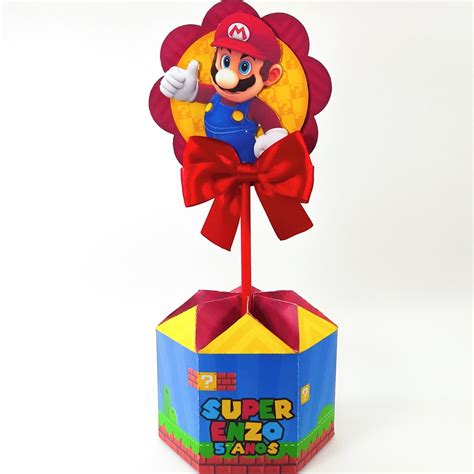 Centro De Mesa Super Mario Elo Produtos Especiais