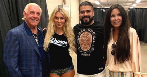 Ric Flair Infortunato Avr Mia Figlia Charlotte Accanto Per Il Mio