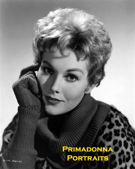 Kim Novak 8x10 Lab Photo Bandw 1958 Sexy Leopard Print Sweater W Scarf