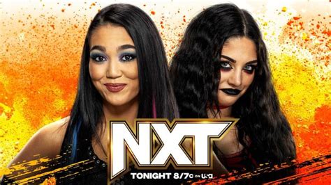 Se Revela La Cartelera Completa Del Show De Wwe Nxt De Esta Noche