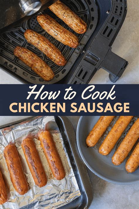 How To Cook Chicken Sausage 3 Ways