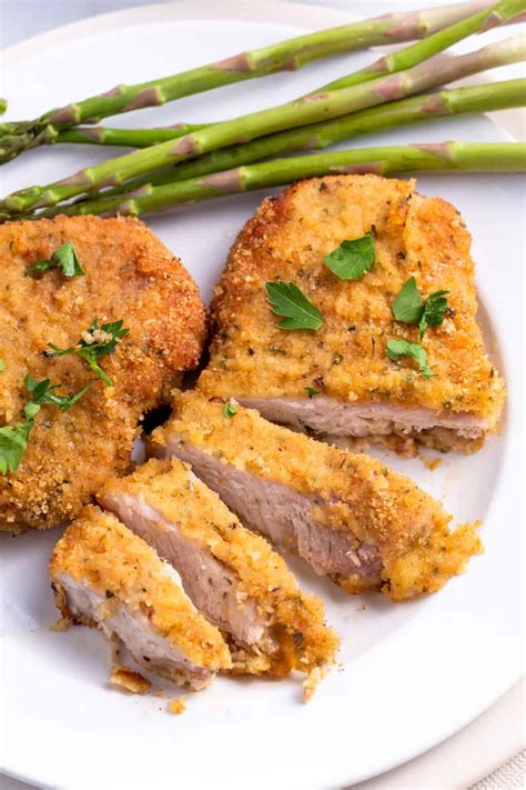 Juicy Baked Breaded Pork Chops Recipe All Things Mamma