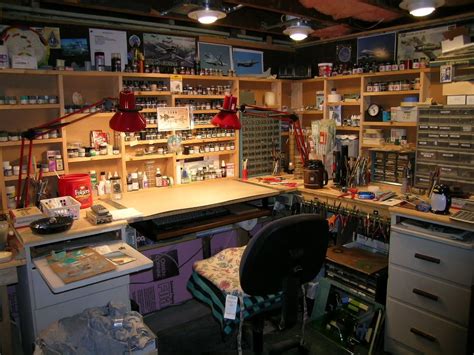 Hobby zone workstation bench hobby room design home building design hobby room – Artofit