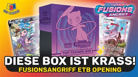 DAS MEW SET IST DA FUSIONS ANGRIFF TOP TRAINER BOX OPENING ETB