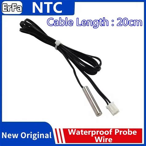 1pcs 20cm Ntc Thermistor Temperature Sensor B3950 20k 50k 100k 2k 5k 10k 15k 1 Air Probe