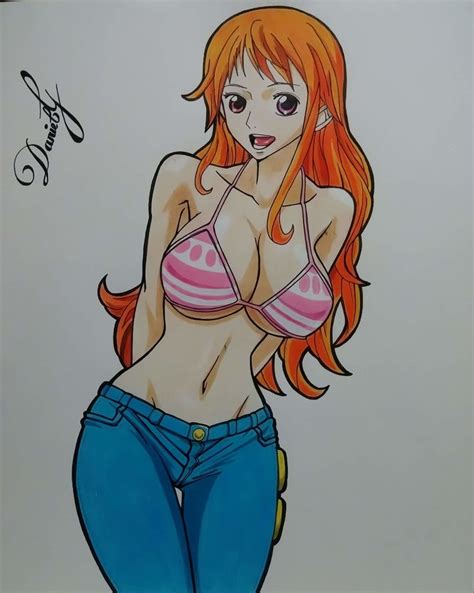 Nami One Piece Por Danielciriaco I Dibujando