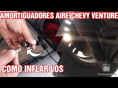 Como Instalar Amortiguadores De Aire En Chevy Venture Air Shocks YouTube