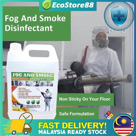 L Fogging Liquid Disinfectant Sanitiser Sanitizer Nanomist Nano Mist