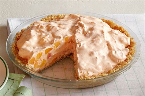 Peach Parfait Pie Grannie Frannie S Cookbook