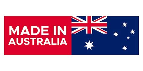 Premium Vector Made In Australia Stamp Label