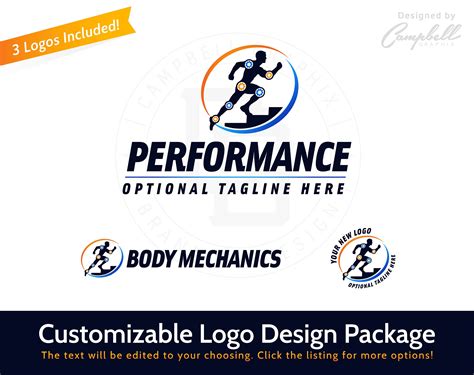 Customizable Logo Sports Medicine Logo Physical Therapy Logo Sports