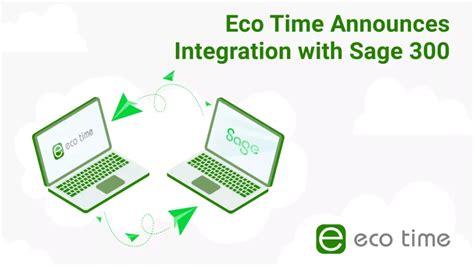 Sage 300 Eco Time Announces Integration