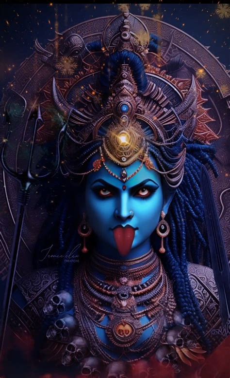 Pin By Yugal Pandit On Hindu Goddesses Goddess Kali Images Kali