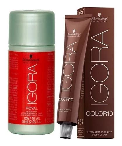 Kit Schwarzkopf Igora Royal 12 40v E Igora Color10 6 4 Parcelamento