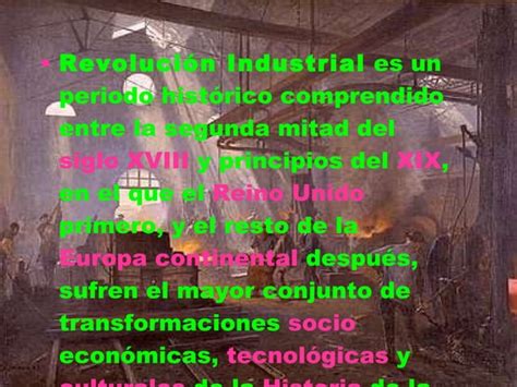 La Revolución Industrial Ppt