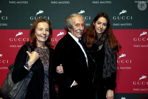 Photo Jean Rochefort Avec Sa Femme Fran Oise Et Sa Fille Cl Mence