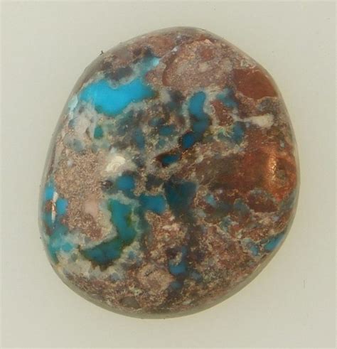 BLUE BISBEE TURQUOISE CABOCHON Electric Blue in Lavender Host 8 carats - Blue Bisbee Turquoise