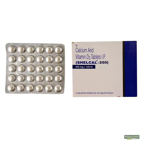 SHELCAL 250MG 30TAB Upto 33% Off