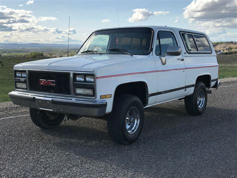 1990 Gmc Jimmy 4x4 1500 2 Door 4wd K5 V1500 Classic Retired City