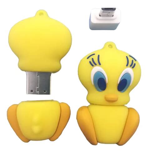 Memoria Usb Gb Personajes Caricaturas Looney Tunes Color Piolin