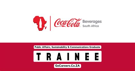 Coca Cola Beverages Sa Public Affairs Sustainability And Communications