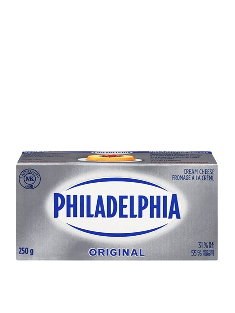 Philadelphia Cream Cheese Block Original 250g Village Grocer M City