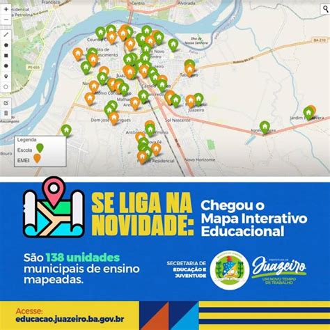 Mapa Interativo Mostra Localiza O Precisa Das Escolas Municipais De