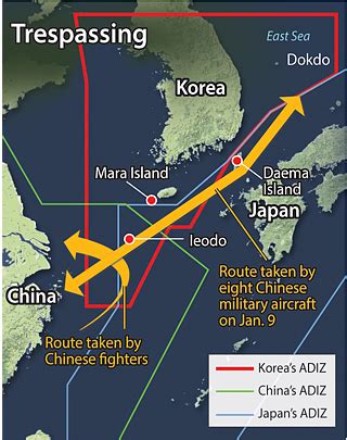 Chinese planes penetrate Korea’s ADIZ