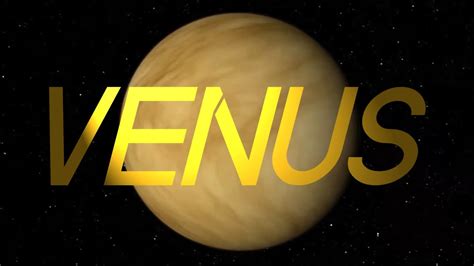 10 Curiosidades Sobre Venus Youtube